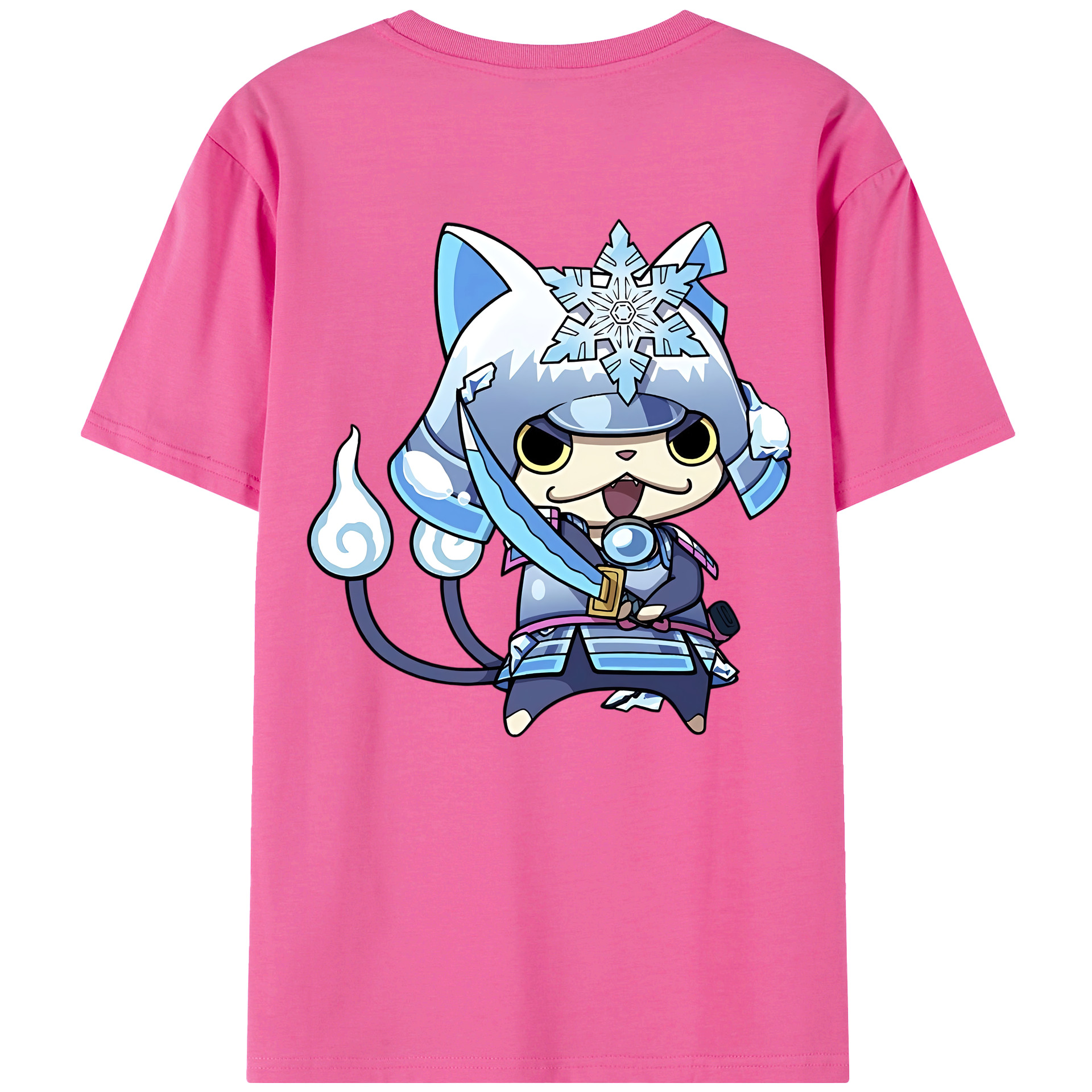 （画像用） 妖怪ウォッチ Yo-kai Watch レディース半袖Tシャツ(バックプリント)